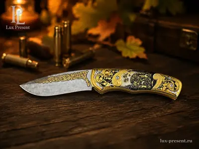 Сувенирный складной нож «Беркут»